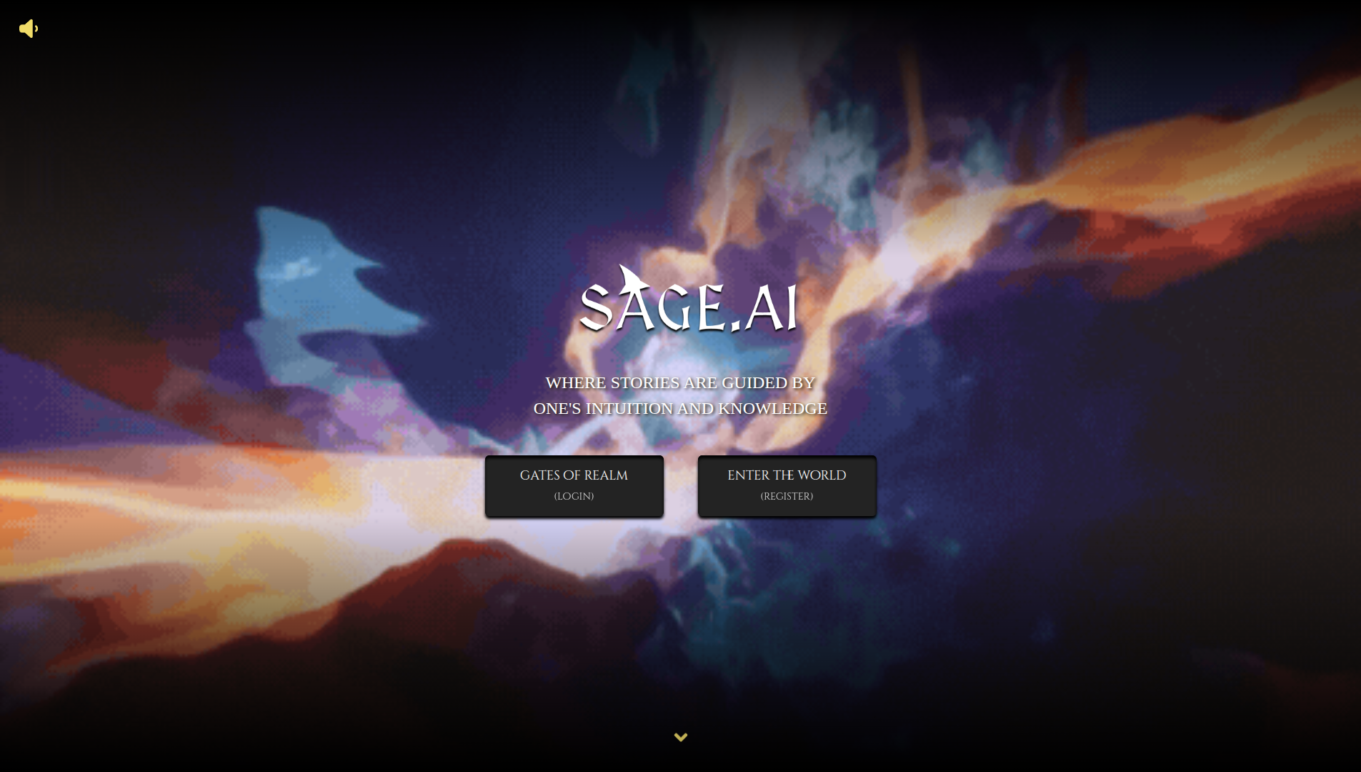 SAGE.AI landing page